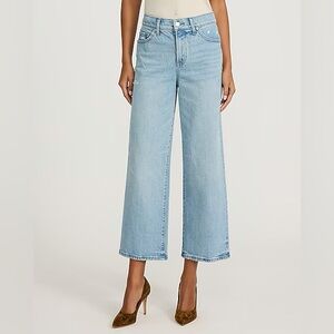 Express Sky Blue Wide Leg Jeans
